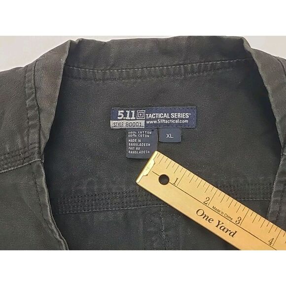 5.11 Tactical Series Vest Mens XL Black Fast-Tac Conceal Carry Hunting 80008 - Picture 9 of 10